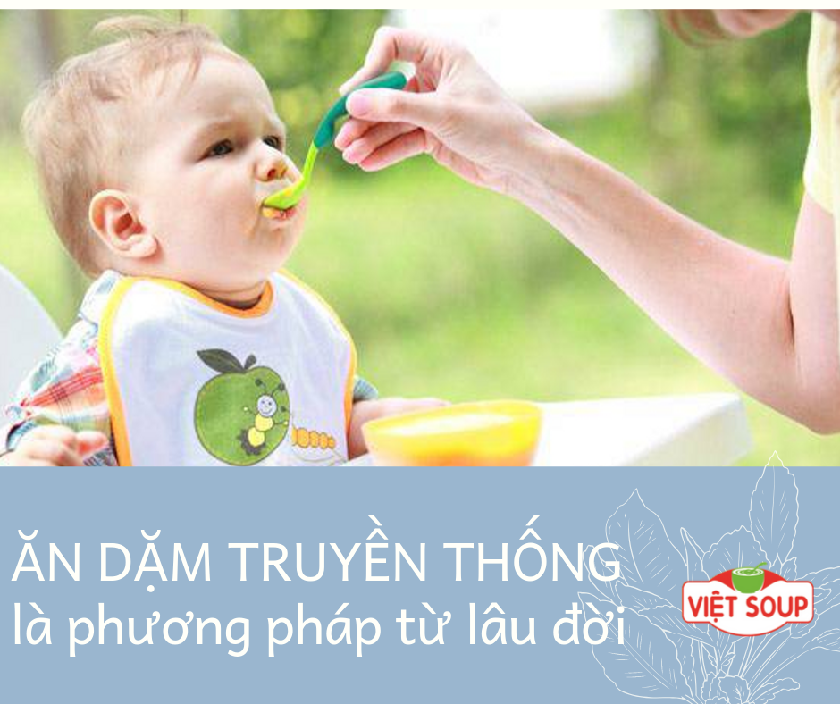 Ăn dặm truyền thống là gì