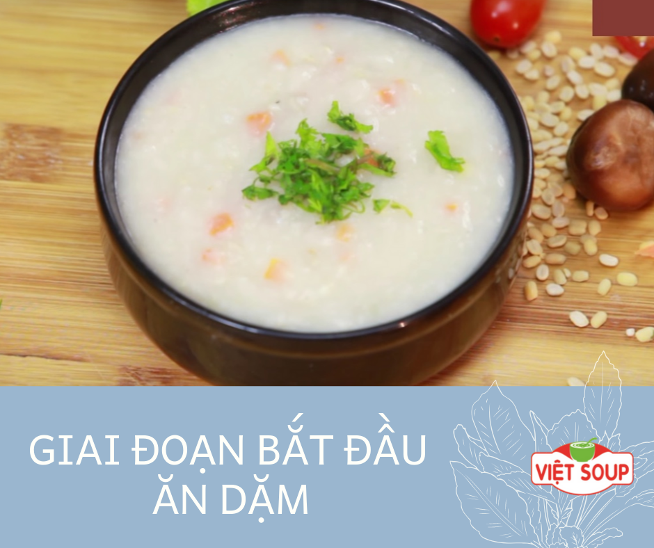 Giai đoạn bắt đầu ăn dặm