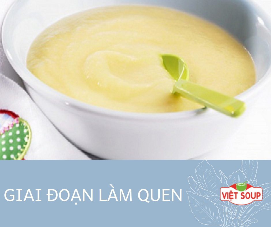 Giai đoạn làm quen với thức ăn