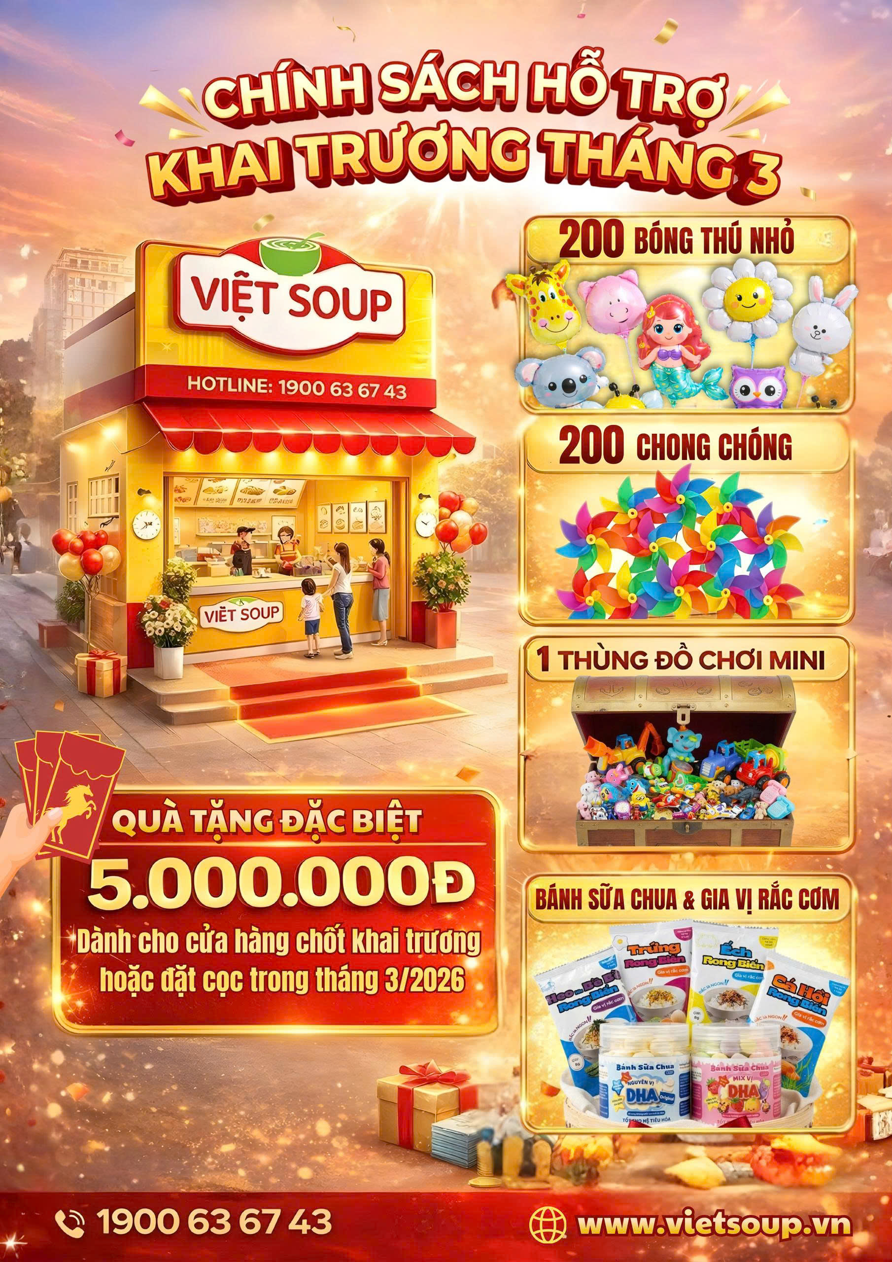 Cháo dinh dưỡng Việt Soup