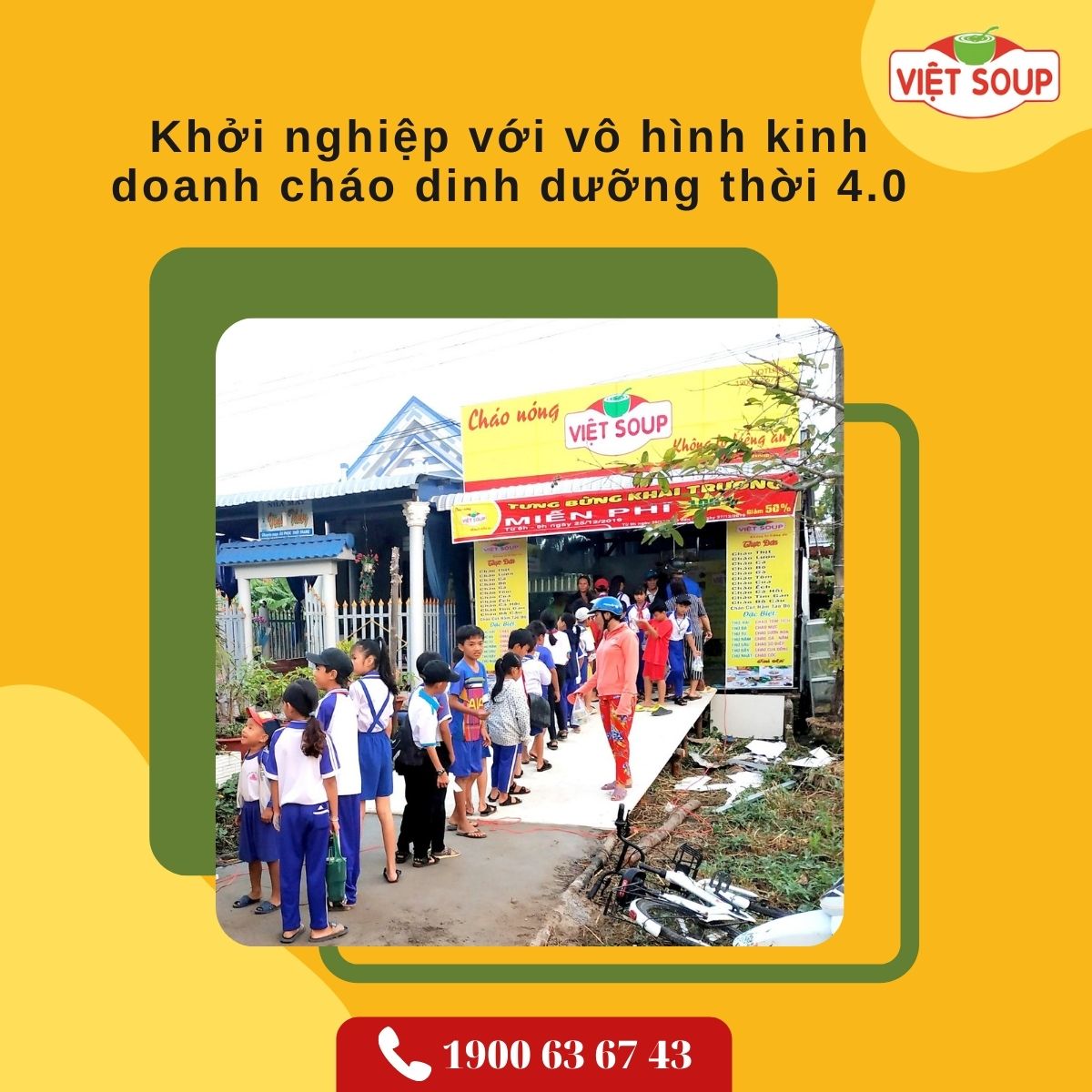 Khởi nghiệp với mô hình kinh doanh cháo dinh dưỡng thời 4.0