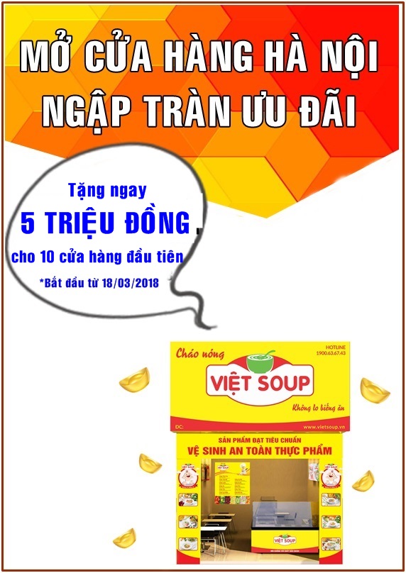 KINH DOANH CHÁO DINH DƯỠNG Ở HÀ NỘI – THỊ TRƯỜNG MỚI, THÀNH CÔNG CAO!