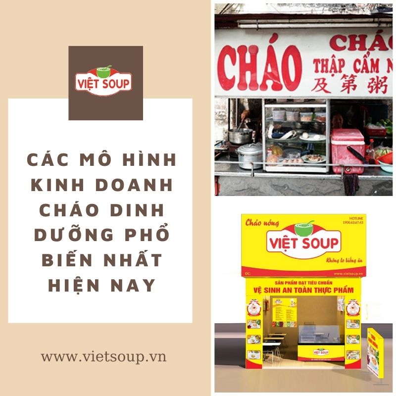 Các mô hình kinh doanh cháo dinh dưỡng phổ biến nhất hiện nay