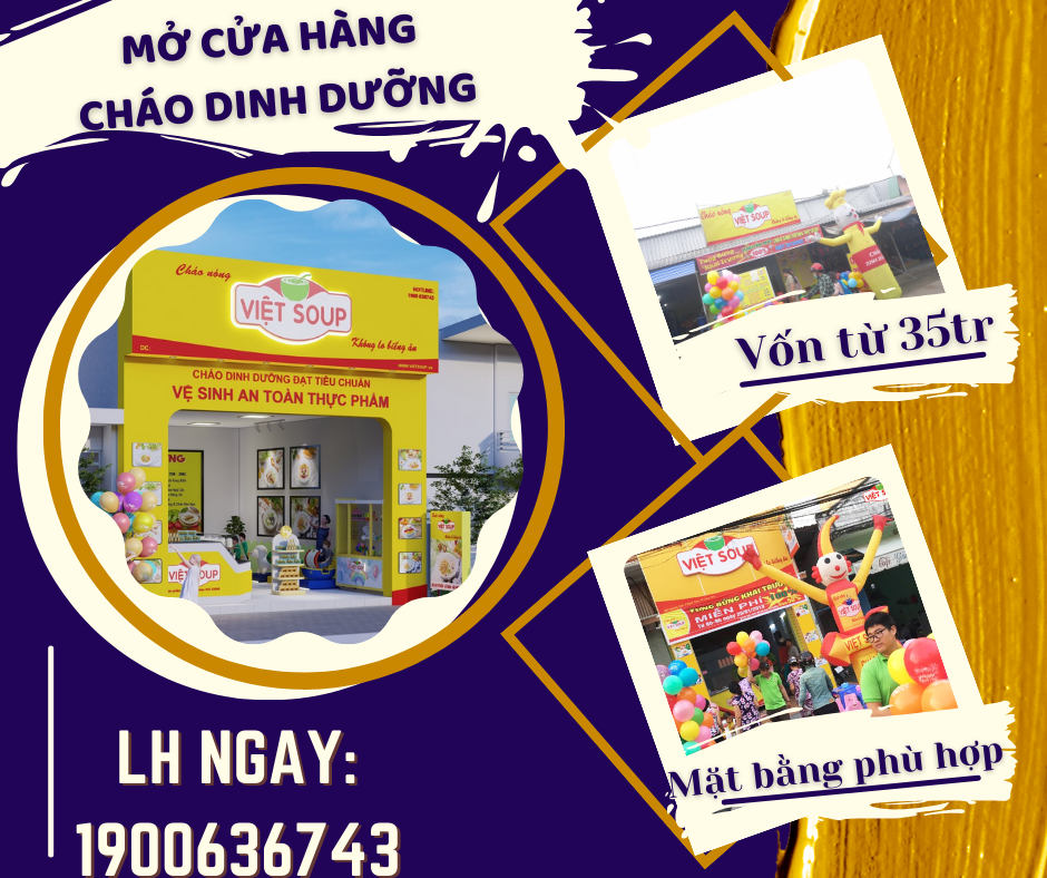 Mở Cửa Hàng Cháo Dinh Dưỡng Cần Những Gì