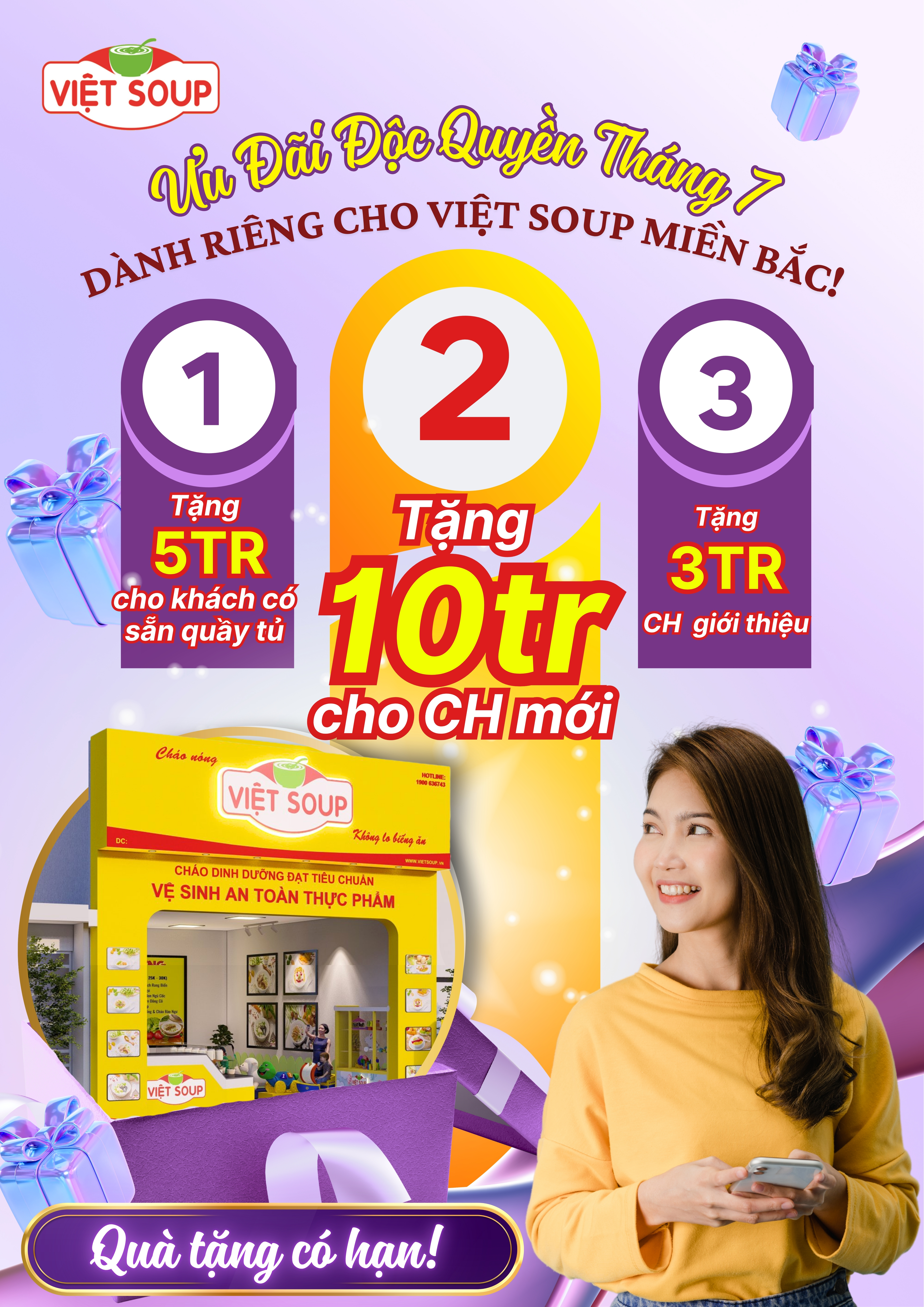 Cháo dinh dưỡng Việt Soup Cháo dinh dưỡng Việt Soup