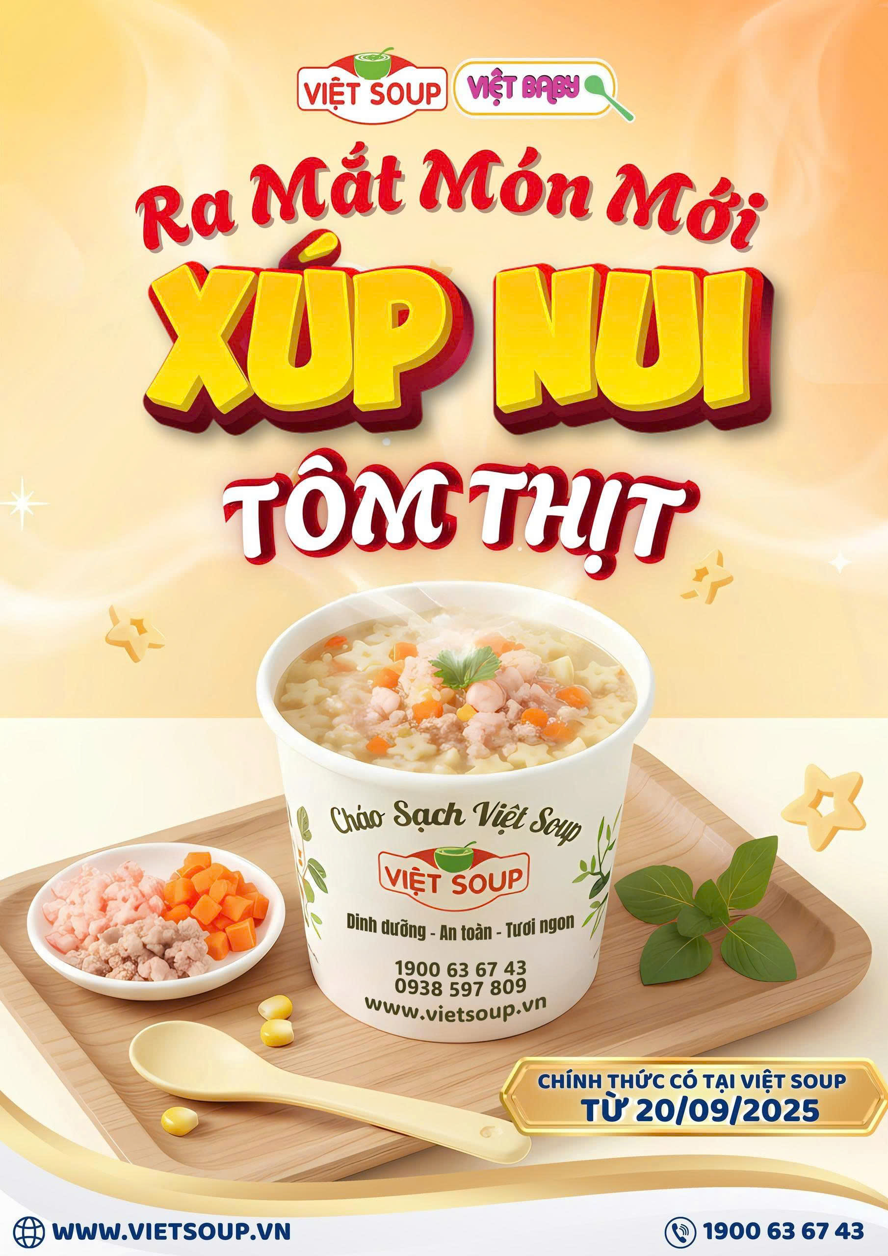 Cháo dinh dưỡng Việt Soup
